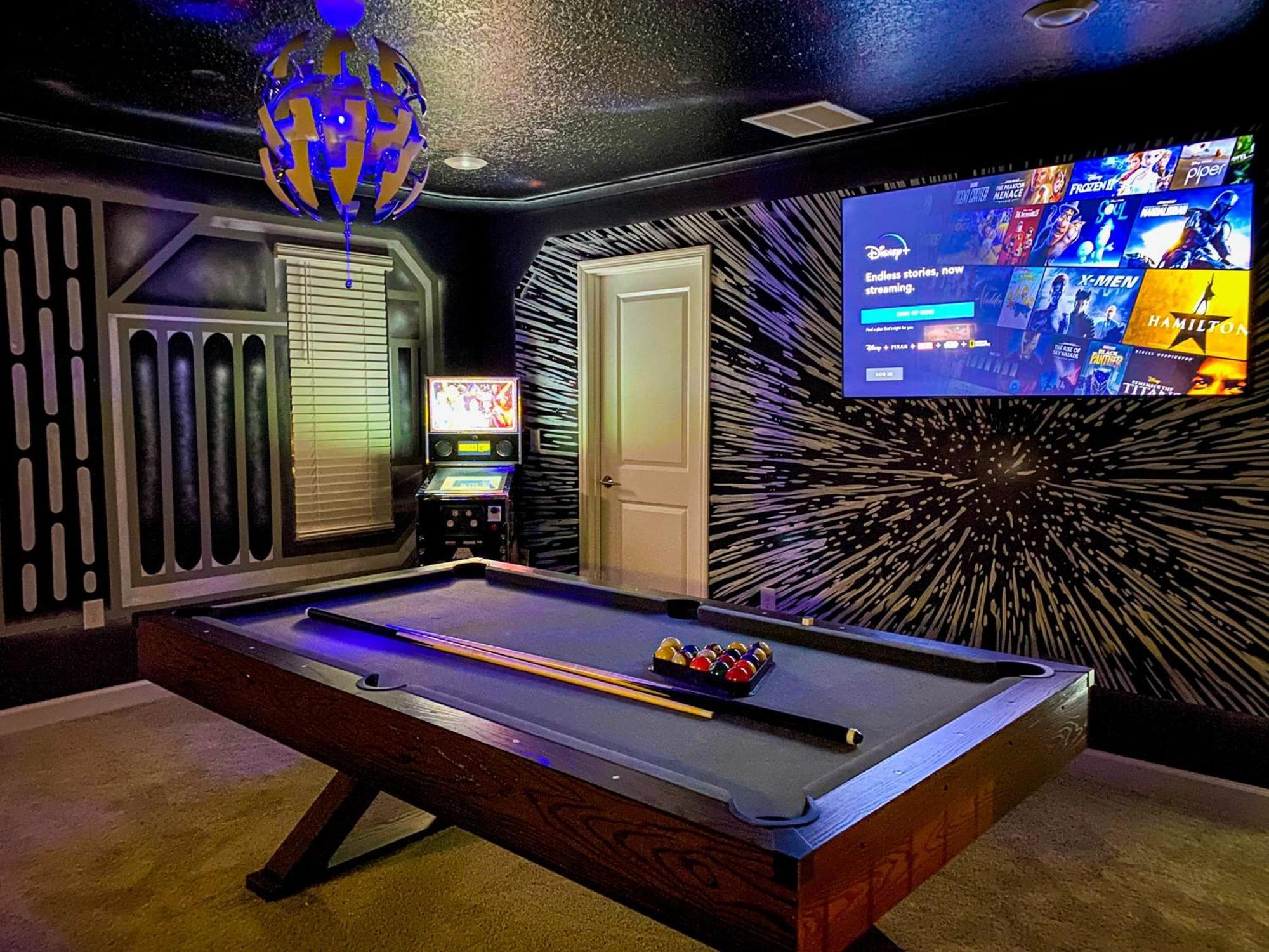 Magical Family Vacation Home Near Disney World At Storey Lake, Star Wars Gameroom, Pool, Theater, Mickey Slide, Sleeps Up To 28 키시미 외부 사진