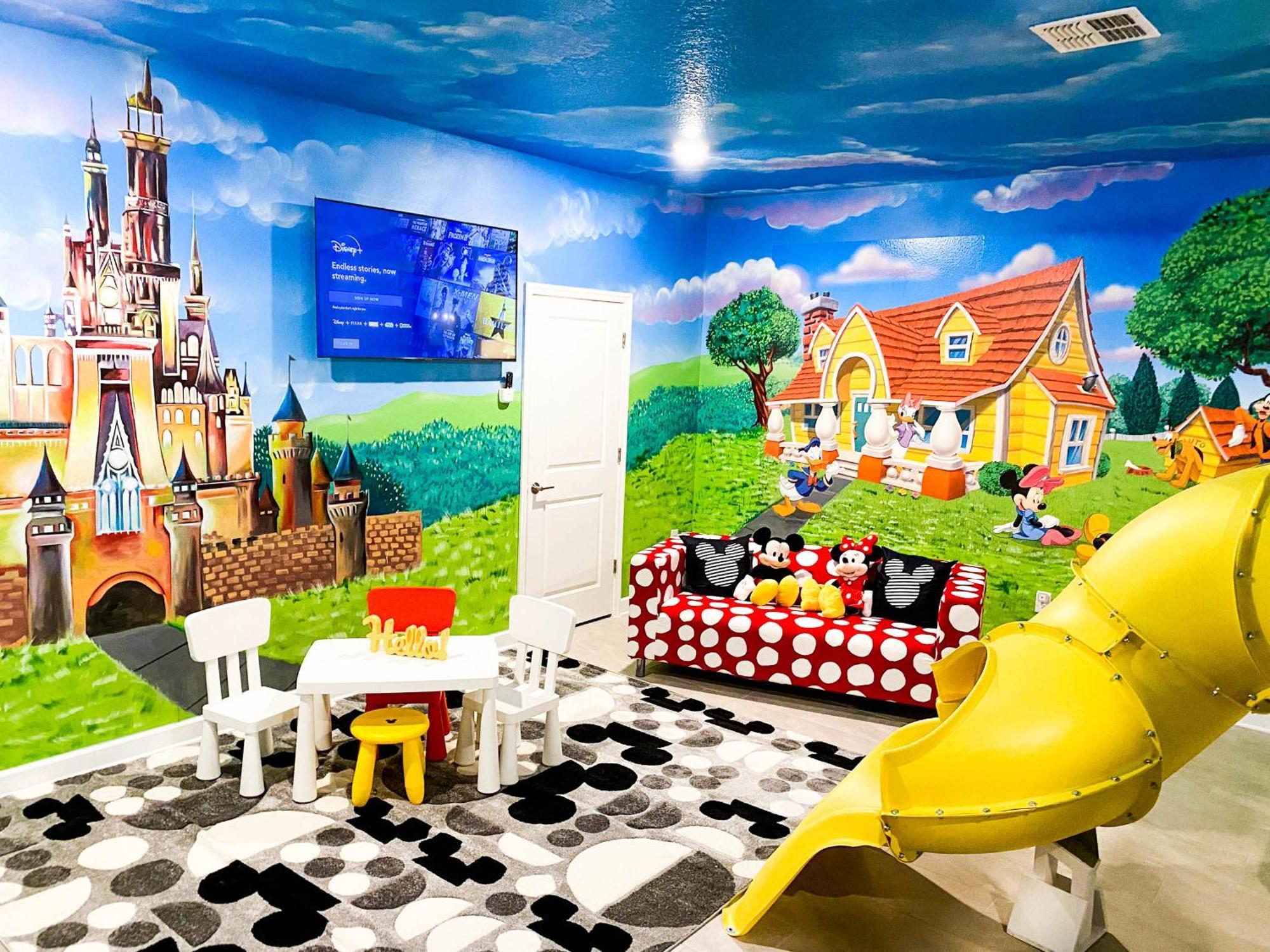 Magical Family Vacation Home Near Disney World At Storey Lake, Star Wars Gameroom, Pool, Theater, Mickey Slide, Sleeps Up To 28 키시미 외부 사진